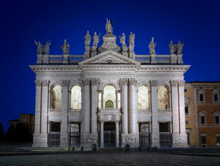 Fototapeta na wymiar Basilica of San Giovanni in Lateran