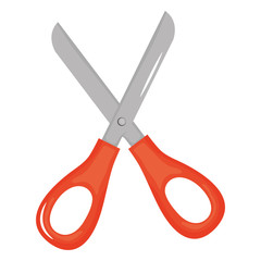 scissor school supply isolated icon