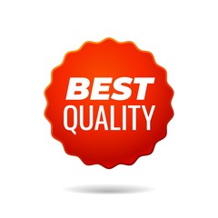 Red Vector Sticker.