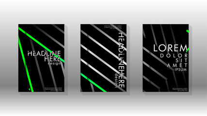 Fototapeta premium Cover book with a geometric design background
