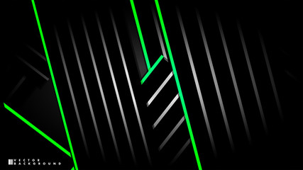 Fototapeta premium Abstract vector background. Geometric Lines - Creative and Inspiration Design