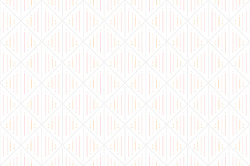 Geometric Diamond Vector Seamless Pattern. Abstract Art Deco Background. Classic Stylish Texture.