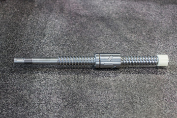 Ball screw pair for milling machine with CNC.