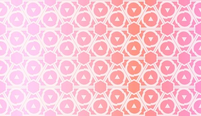 Vector Design. Illustration With Triangles Line. Modern Decorative Background. Pastel gradient color