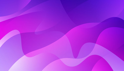 Blurred Decorative Design In Abstract Style With Wave, Curve Lines. For Creative Templates, Cards, Color Covers Set. Vector Illustration with Color Gradient.