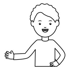 young male teacher education character