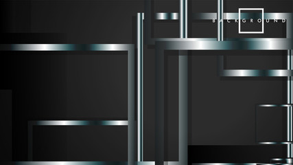 Modern Abstract Vector Box Background. with white gradient strips. eps 10 template