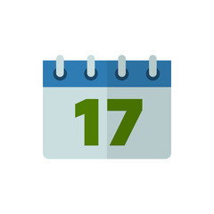 calendar flat vector icon