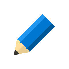 pencil flat vector icon