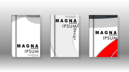 Abstract cover with liquid elements. book design concept. Futuristic business layout. Digital poster template. Design Vector - eps10