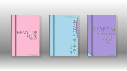 Abstract circle shape backgrounds for posters, covers, brochures, company annual business, etc.