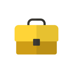 schoolbag flat vector icon