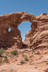 Turret Arch at Windows Section
