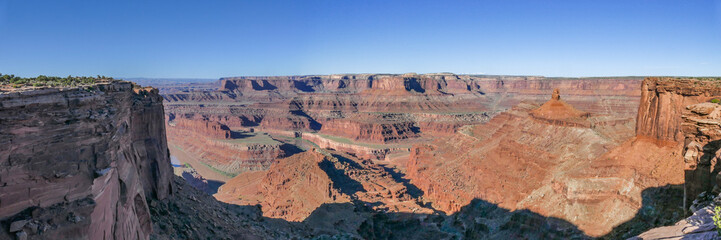 Fototapeta na wymiar Panoramic View of Dead Horse Point State Park