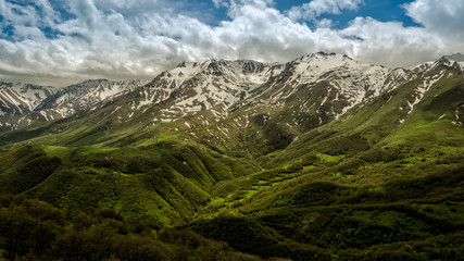 A stunning mountain landscape. Zangezur Mountains. Armenia