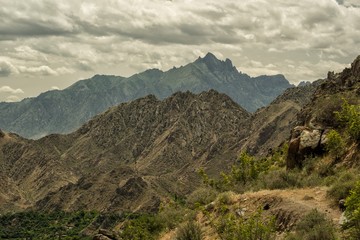 A stunning mountain landscape. Zangezur Mountains. Armenia