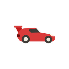 racing car flat vector icon