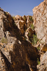 rock and sky