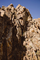 rock and sky