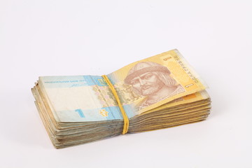 Ukrainian hryvnia banknotes modern notes