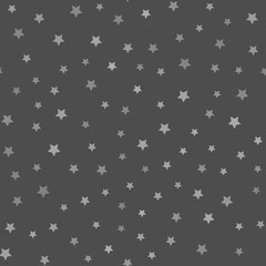 Stars seamless pattern. Randomly abstract vector texture with stars.