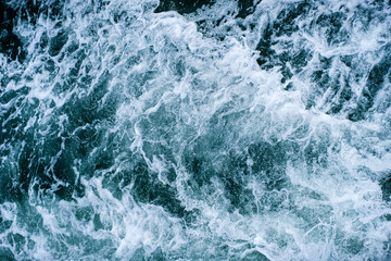 Abstract water ocean waves texture background.