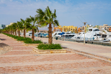 Abu Tig Marina. El Gouna, Egypt