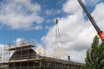 Baustelle Reihenhäuser