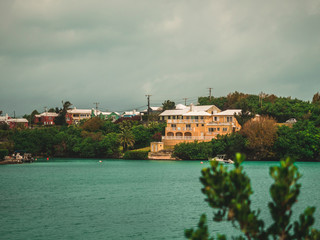 Naklejka premium bermuda house