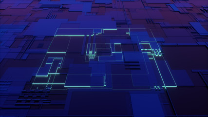the abstract circuit