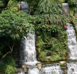 Waterfalls mesmerizes the eyes