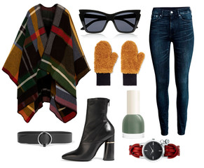 mood board fashion clothes, outfit, clothes collage, set of fashionable clothes and accesories, woman trendy fashion clothes collage on white, flat lay, top view