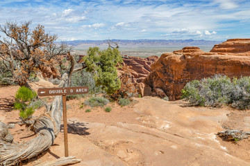 Cross Road at Devils Garden Trail