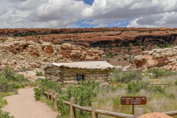 Wolfe Ranch at Arches National Park