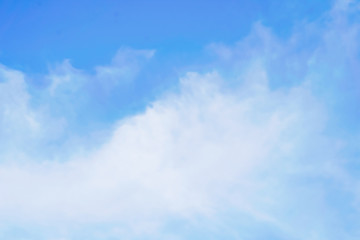 Obraz premium Blue sky with cloud at Phuket Thailand.