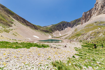 Il Lago di Pilato nel Parco Nazionale dei monti Sibillini
