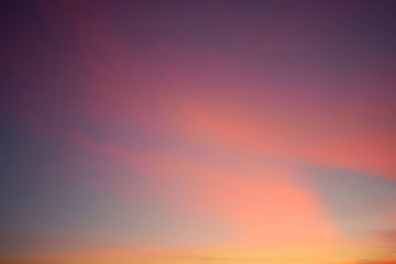 Brilliant coloured sky background