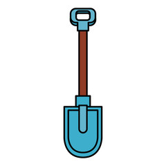 tools decoration gardening flat design
