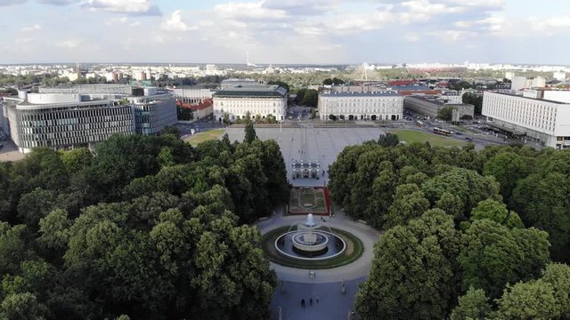 Warszawa - plac Piłsudskiego