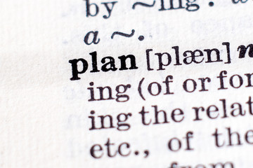 Definition of word Plan
