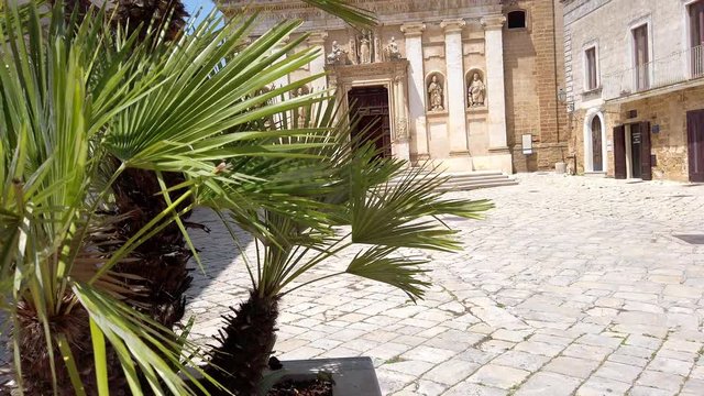 Church of St. Anna. Mesagne. Puglia. Italy, june 2019