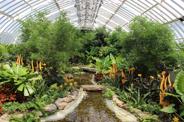 Phipp's Conservatory manicured gardens