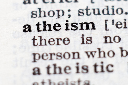 Definition of word atheism