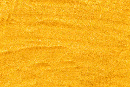 Modern design for blor with yellow sand texture top view copyspace