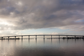 Bridge over the Indian River in Florida.
