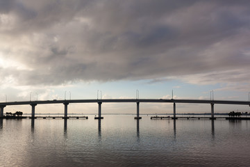 Bridge over the Indian River in Florida.