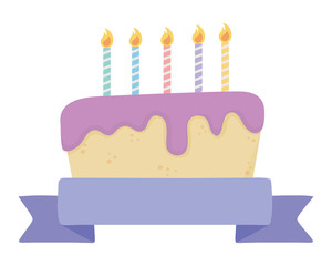 Happy Birthday and celebration cake design