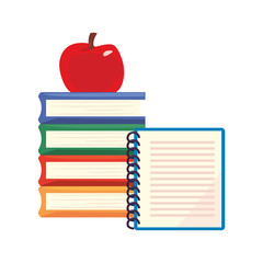 back to school flat design