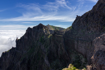Fototapeta premium Views of Pico Arieiro in Madeira (Portugal)