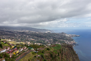 Fototapeta na wymiar Views from Cabo Girao in Madeira (Portugal)